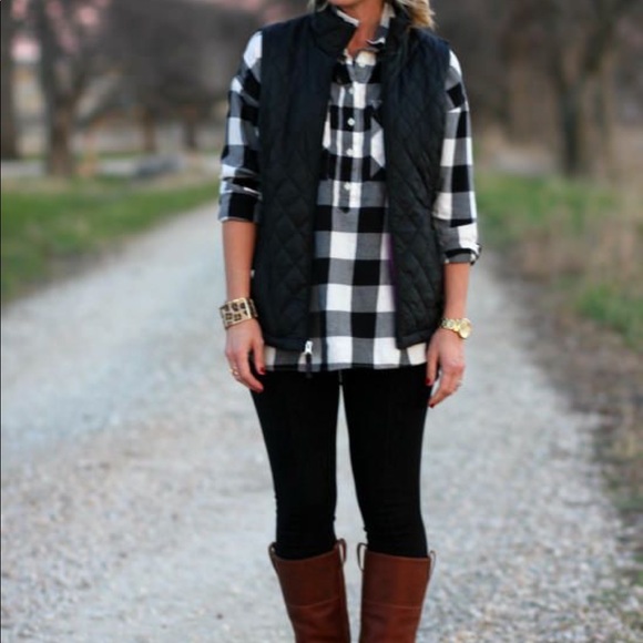 J.Crew Mercantile quilted puffer vest - Picture 1 of 3